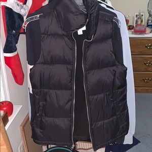 Old Navy black puff vest